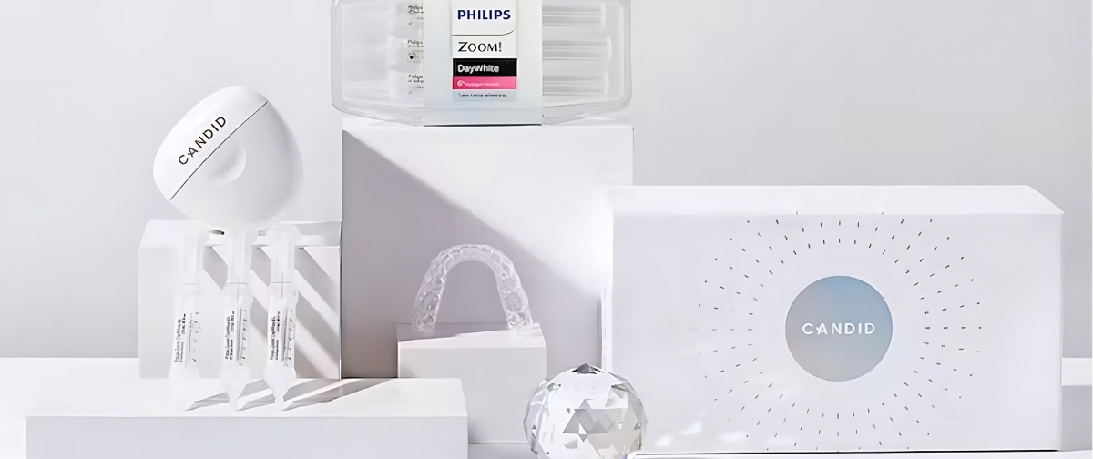 Philips Zoom WhiteSpeed light and whitening gel setup